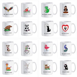 My Spirit Animal MUG various designs can be personalised image 1