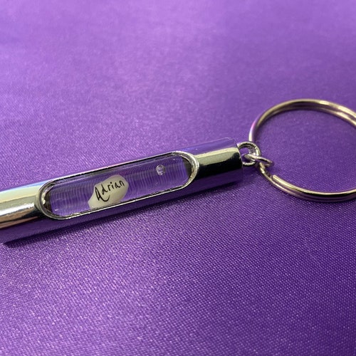 RICE CHARM KEYRING Name on Rice 