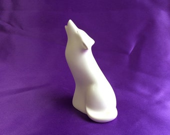 Wolf sculpture statue for healing, protection and meditation 3 sizes available