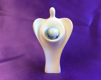 Mother Earth healing meditation sculpture statue handmade with love 90mm