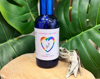 SAGE cleansing spray for rooms and Aura Mist Spray with Free Positivity Card