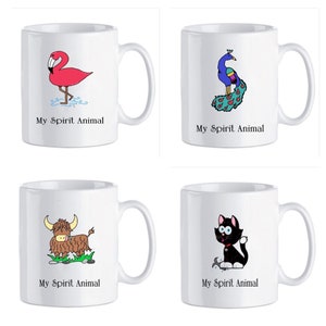 My Spirit Animal MUG various designs can be personalised image 4