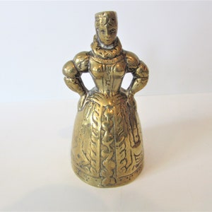 Unusual Antique/Vintage Bell Figurine  /MEMsArtShop.