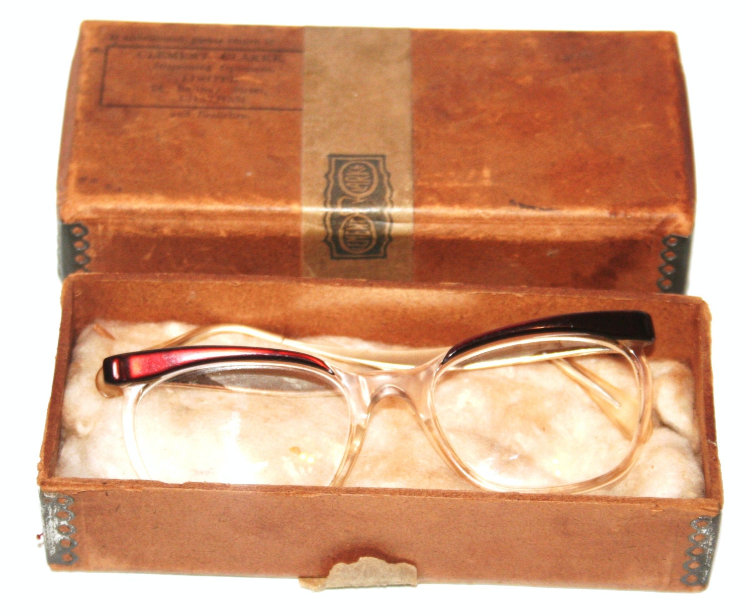 Rare Old Vintage Clement Clarke Reading Glasses in Original - Etsy UK