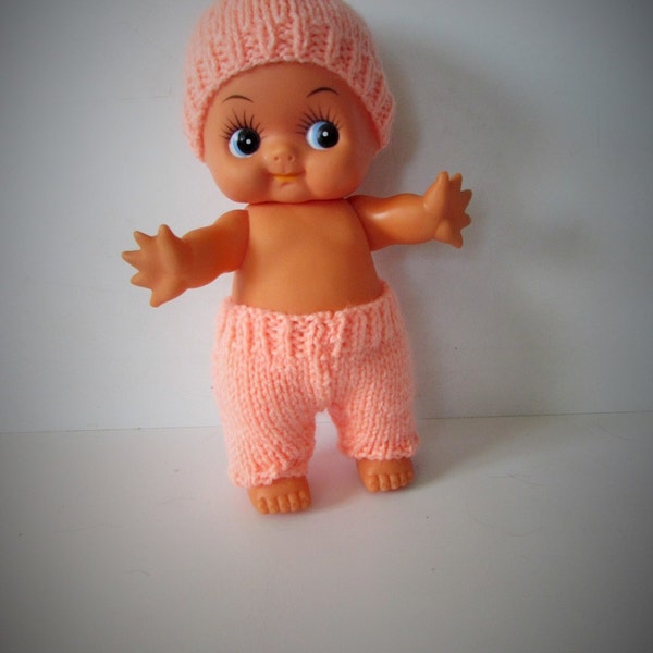 Super Original Vintage Kewpie Doll  With Knitted Trousers And Hat - With Squeaker  /MEMsArtShop.