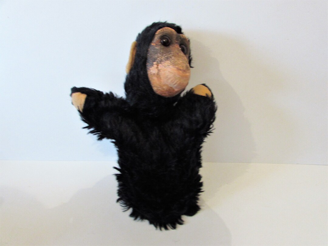 Deans Rag Book Childsplay Monkey Chimp Hand Puppet Vintage ...