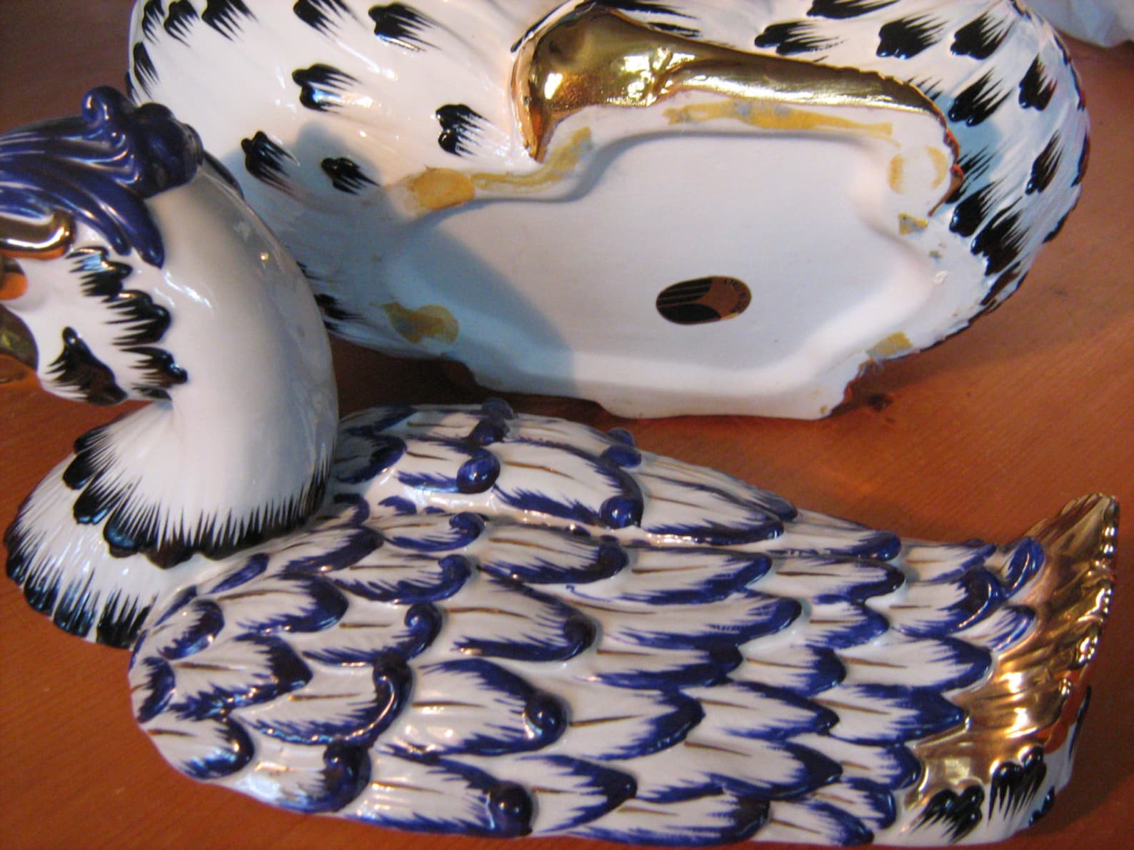 Large Ceramic Duck Egg Container.. Etsy