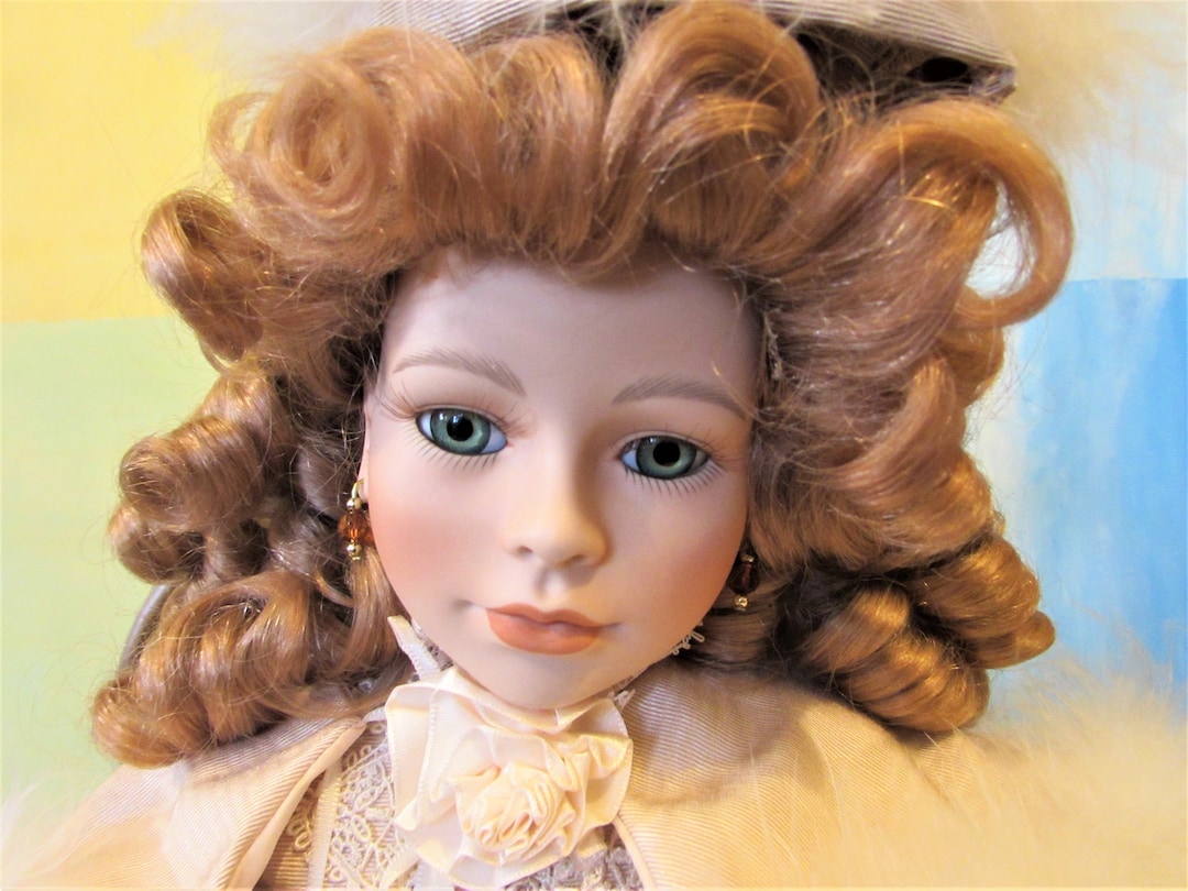 Vintage Alberon Porcelain Doll of the Year 1996 Called 