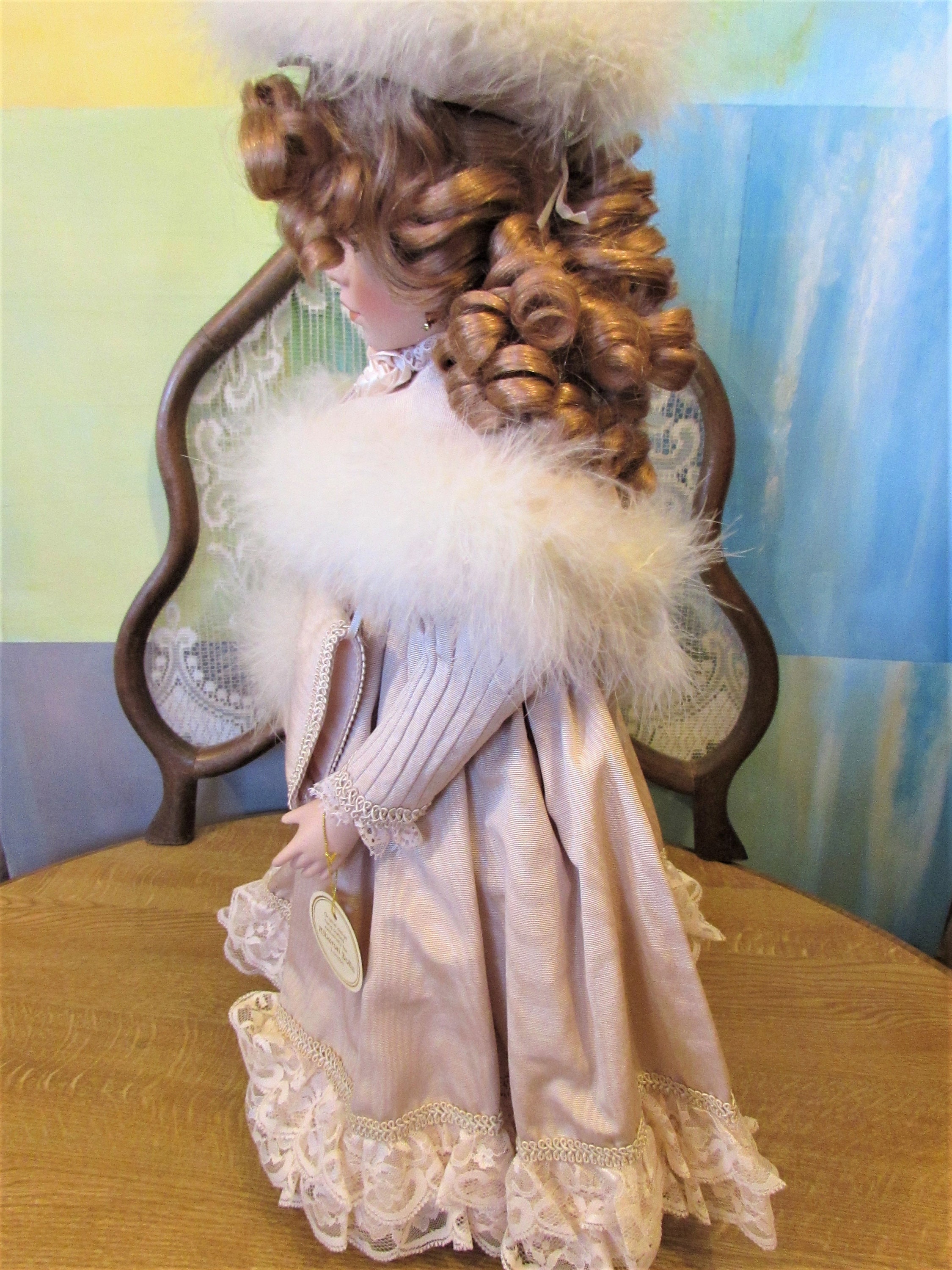 Vintage Alberon Porcelain Doll of the Year 1996 Called 