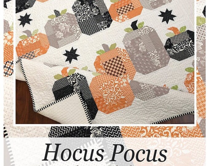 HOCUS POCUS Pumpkin Quilt Pattern the PATTERN Basket Fall Etsy