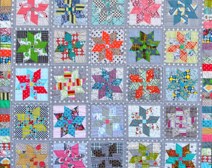 Jen Kingwell STARDUST /STAR Dust QUILT Pattern by Jen Kingwell Designs ...