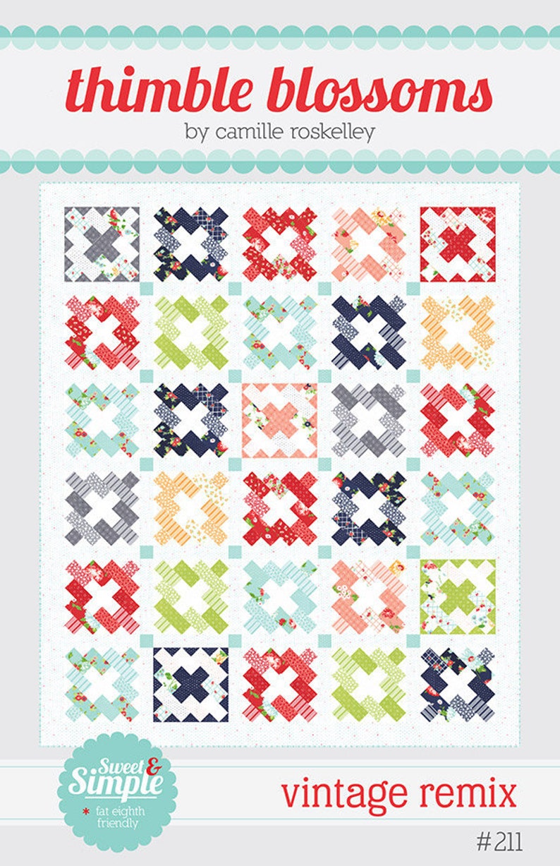 Thimble Blossoms TAKES THE CAKE Quilt Pattern Camille Etsy
