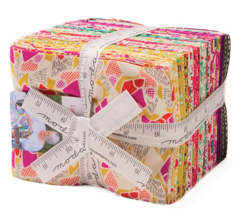 Visual Arts Remix JEN KINGWELL 38 Fat Quarters Precut by Moda Fat