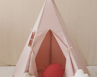 Teepee Little Girl Play Tent Tiny Land® Teepee Tent For Kids With