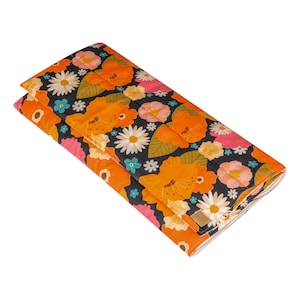 Manta de picnic/manta de cuna "Picnic con flores", Canastilla para bebés, Decoración de la habitación para niños, Alfombra de juego, Alfombra de picnic, Ropa de cama, Manta para bebés, Habitación para niños pequeños