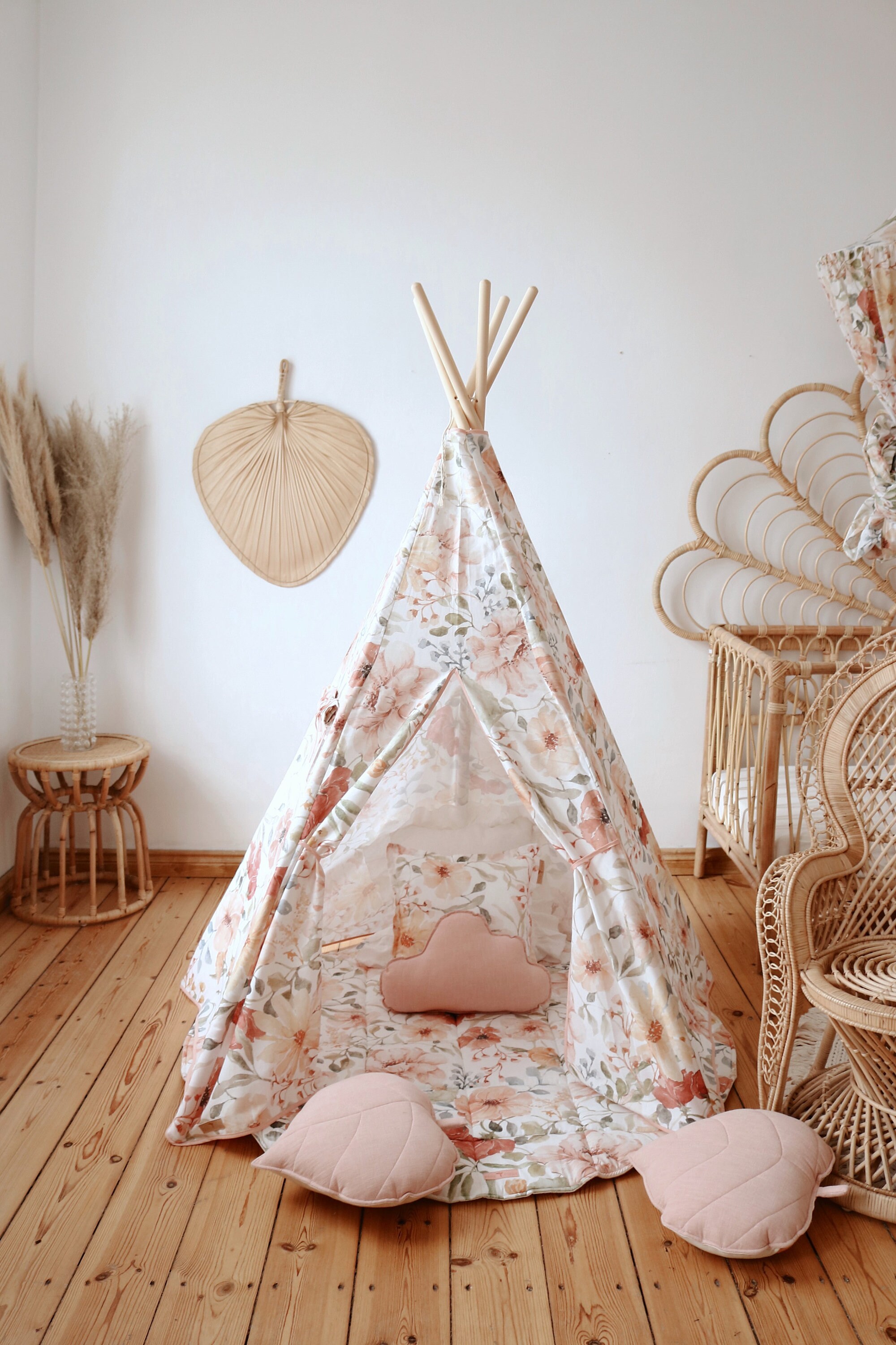 Flower Power Teepee Tent - Etsy