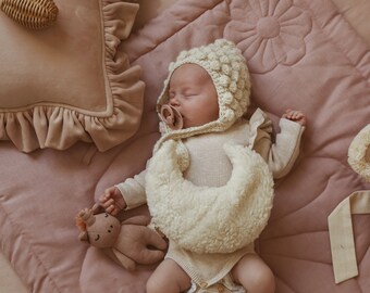 Linen Bloom Baby Horn Powder Pink Etsy Linen Bloom Baby Horn Powder Pink Etsy