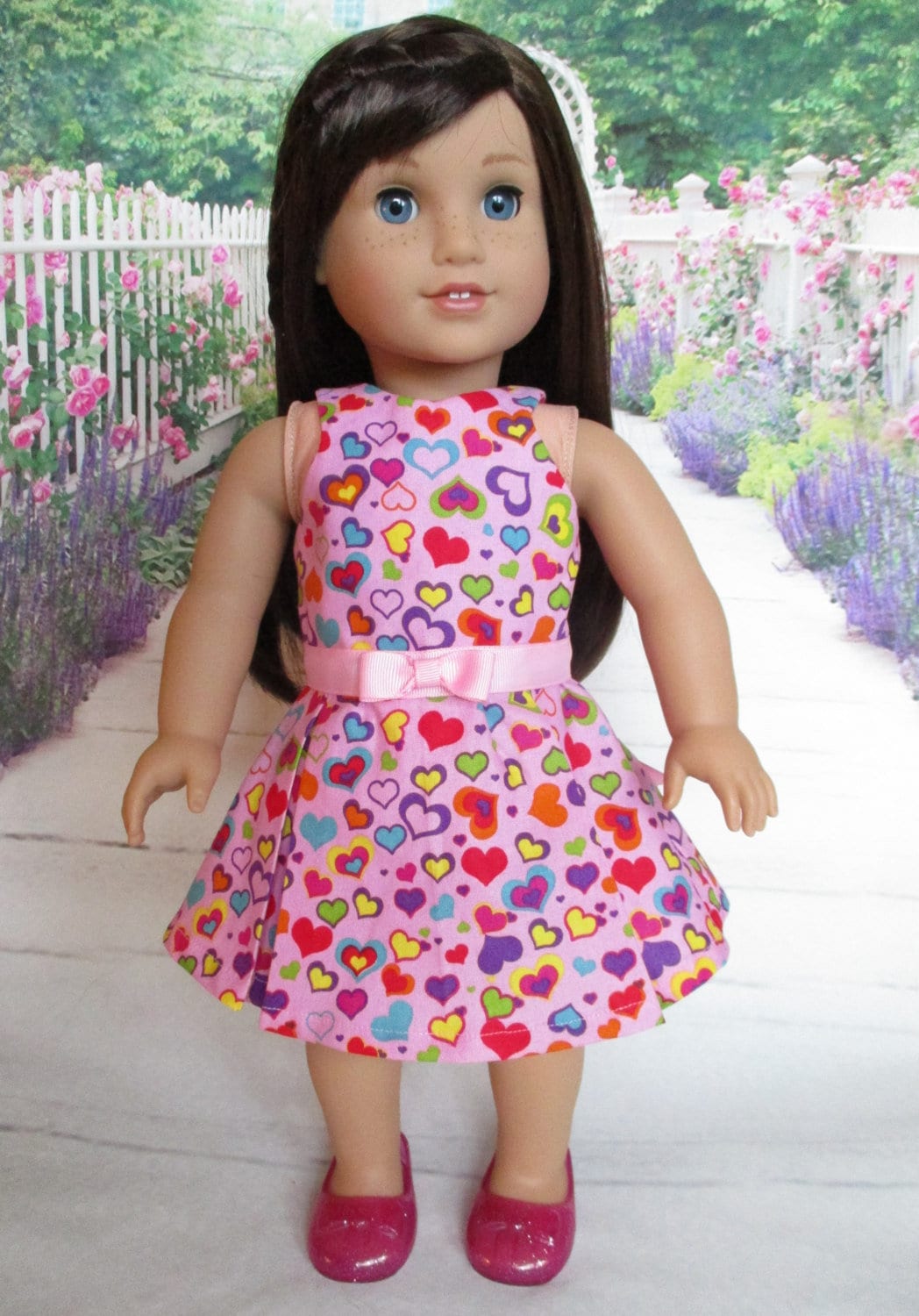 Open back Top & Skirt fits American Girl Doll and 18 inch Etsy