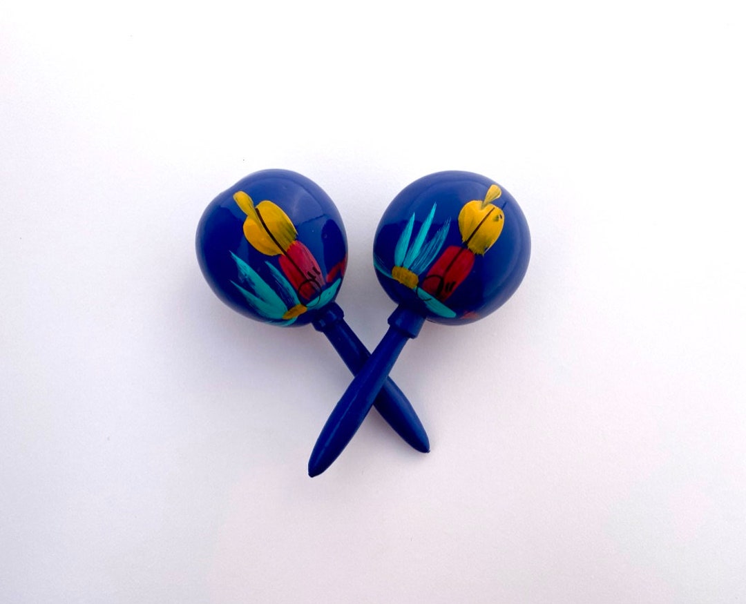 Maracas BLUE Traditional Mexican Wedding Favors, Destination Wedding