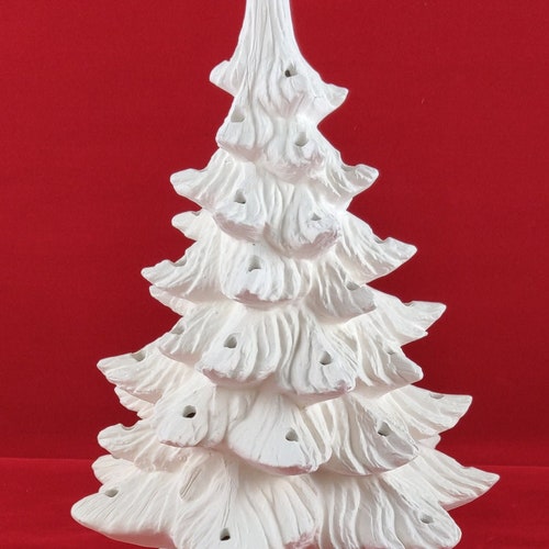 Lighted Ceramic Christmas Tree Etsy