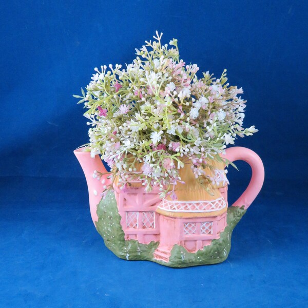 Ceramic Teapot Painted Etsy