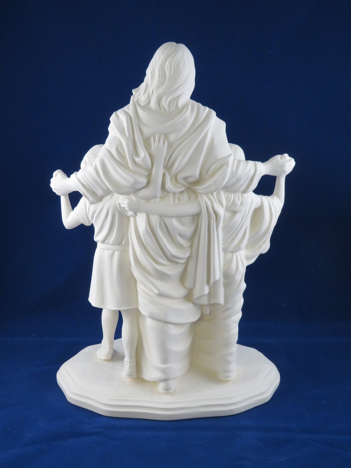 Ceramic Jesus Figurine Ceramic Jesus and Children Ceramic Etsy