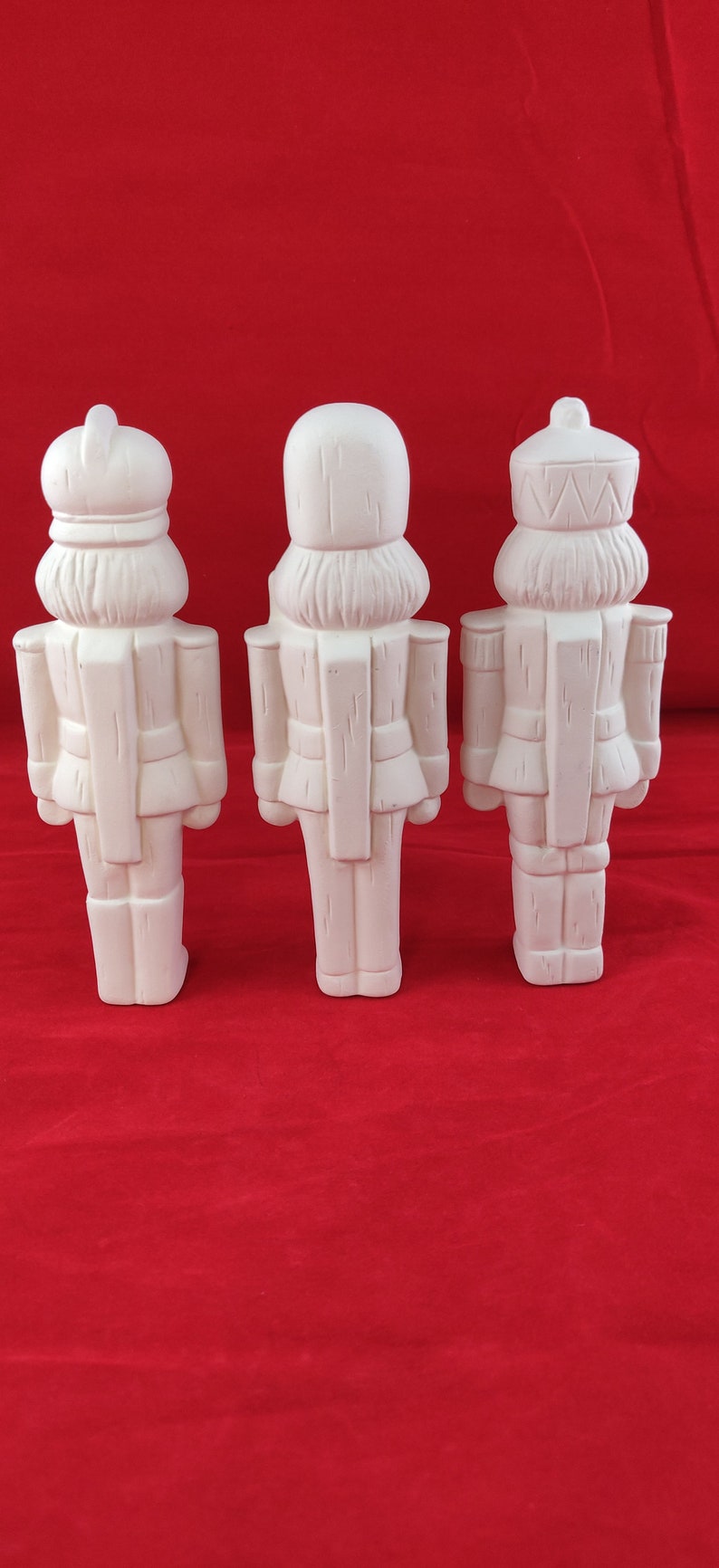 Ceramic Nutcracker Ceramic Bisque Nutcracker Ready to Paint Etsy