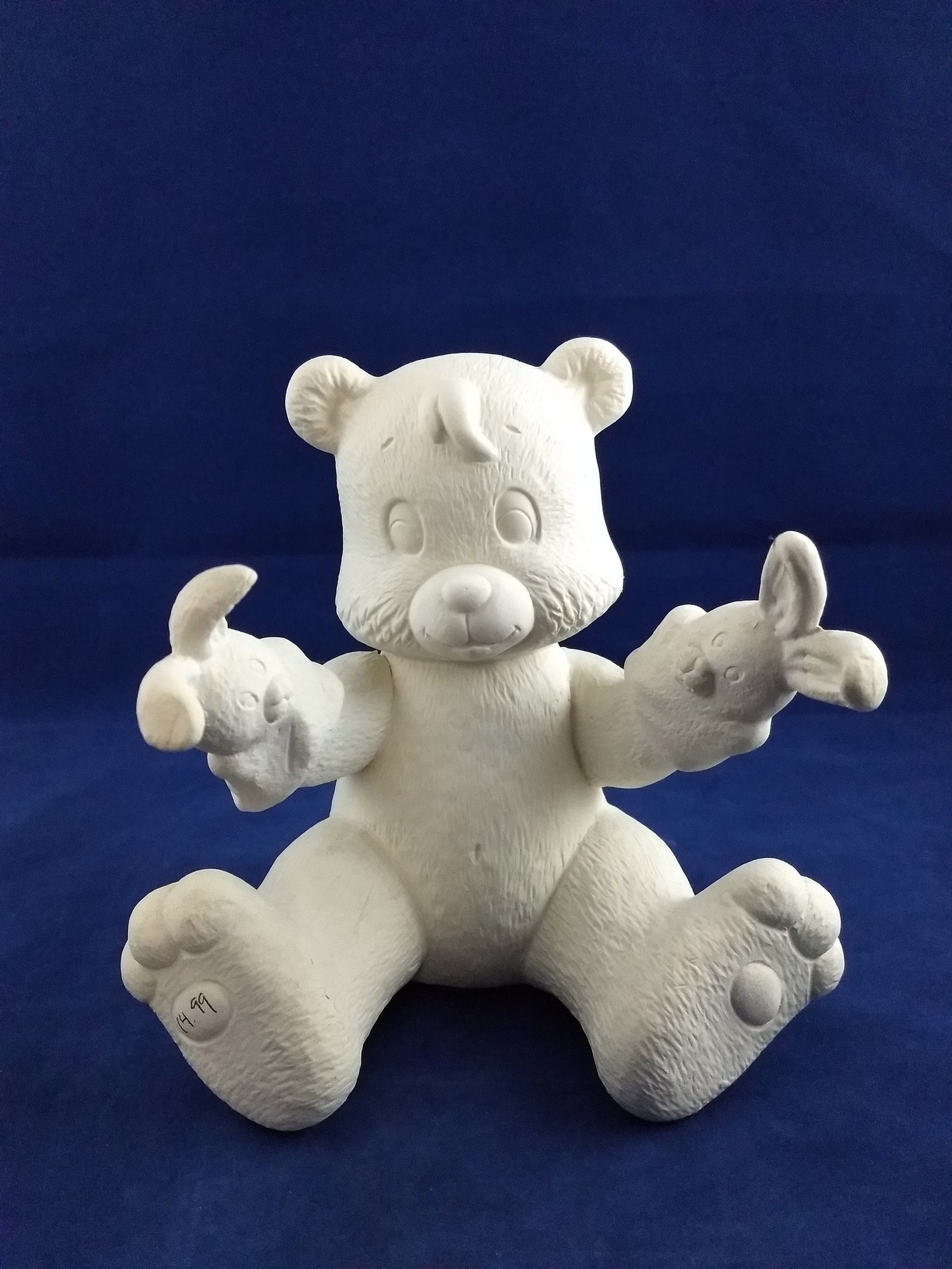 Ceramic Bear Ceramic Teddy Bear Teddy Bear Figurine Etsy 日本