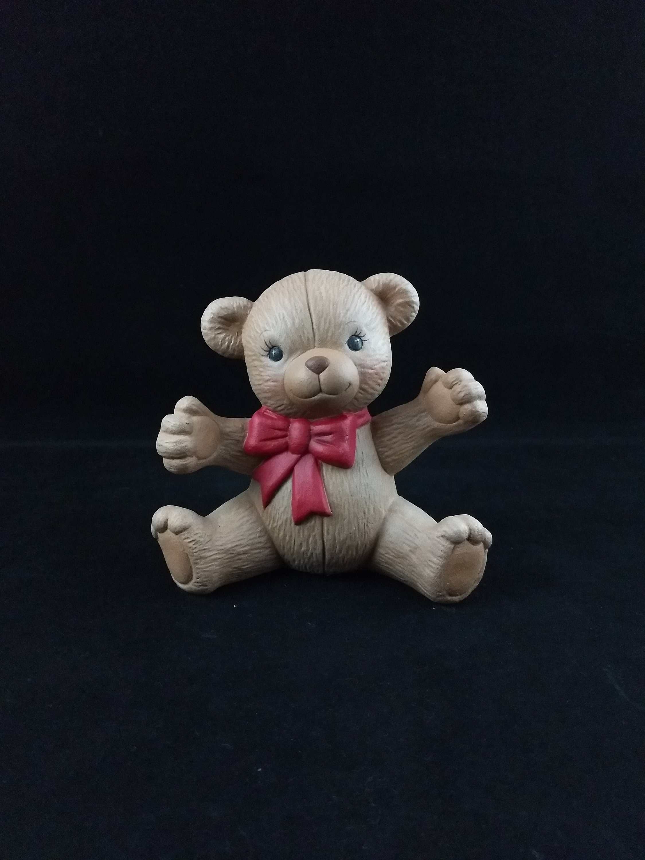 ceramic teddy bear