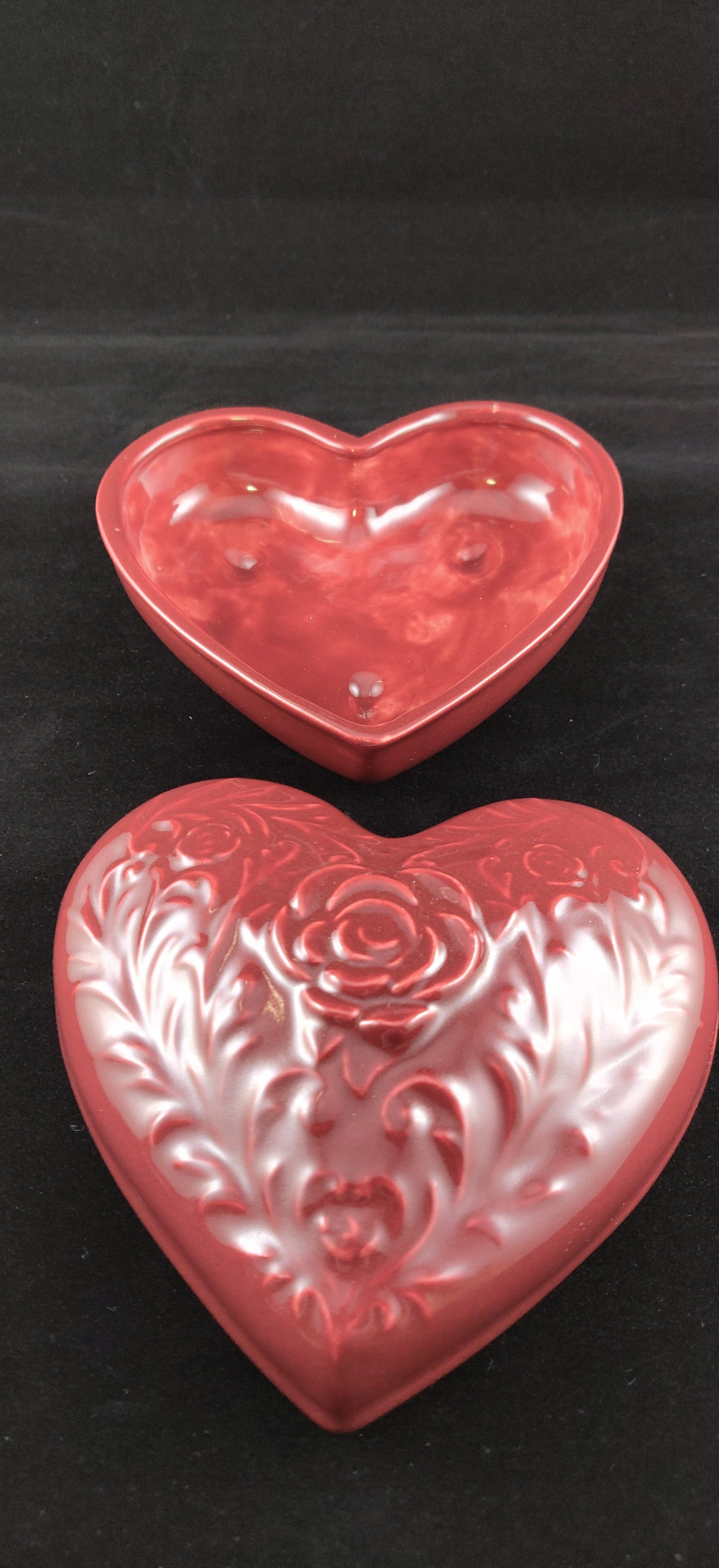 Ceramic Heart Dish Ceramic Valentine's Dish With Lid Etsy New Zealand