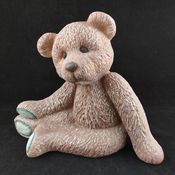 Teddy Bear Figurines Etsy