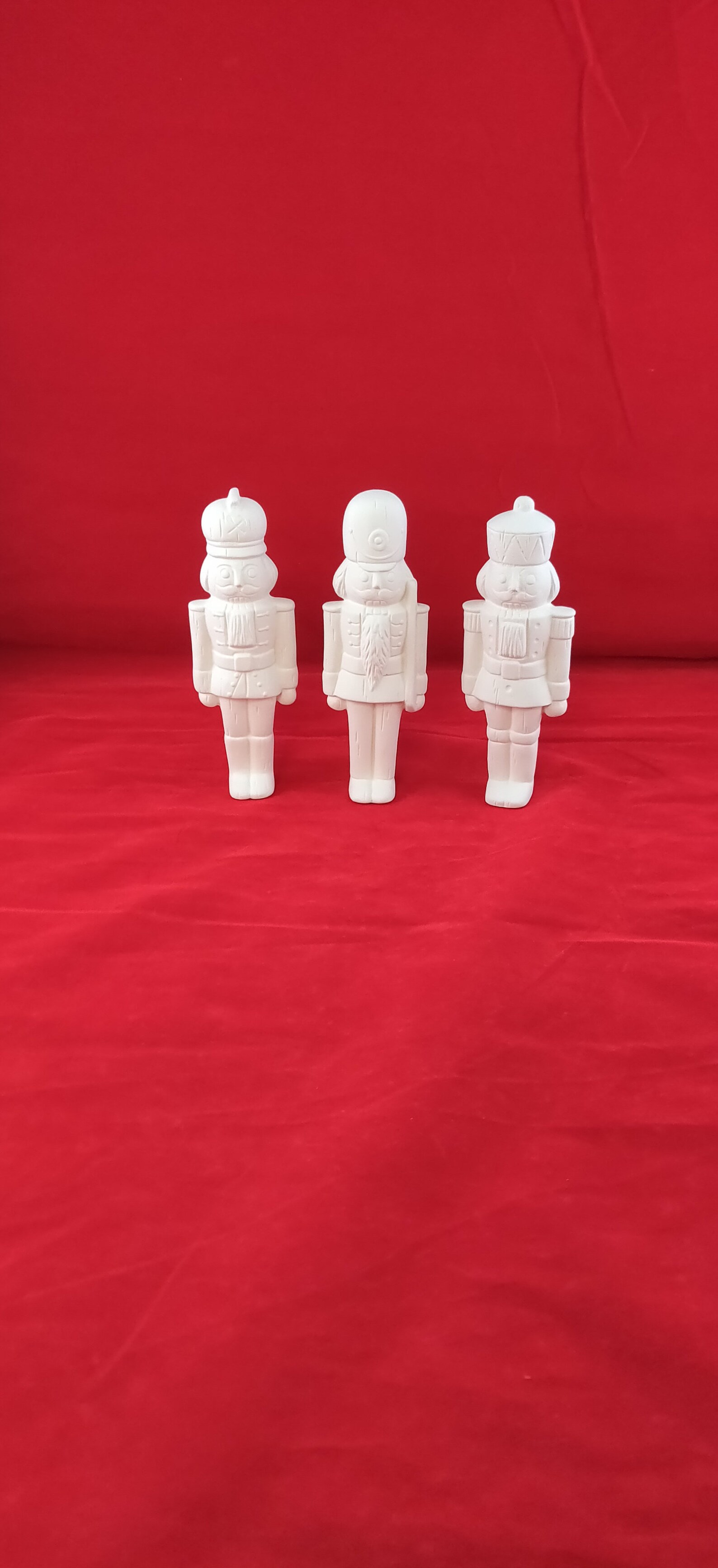 Ceramic Nutcracker Ceramic Bisque Nutcracker Ready to Paint Etsy