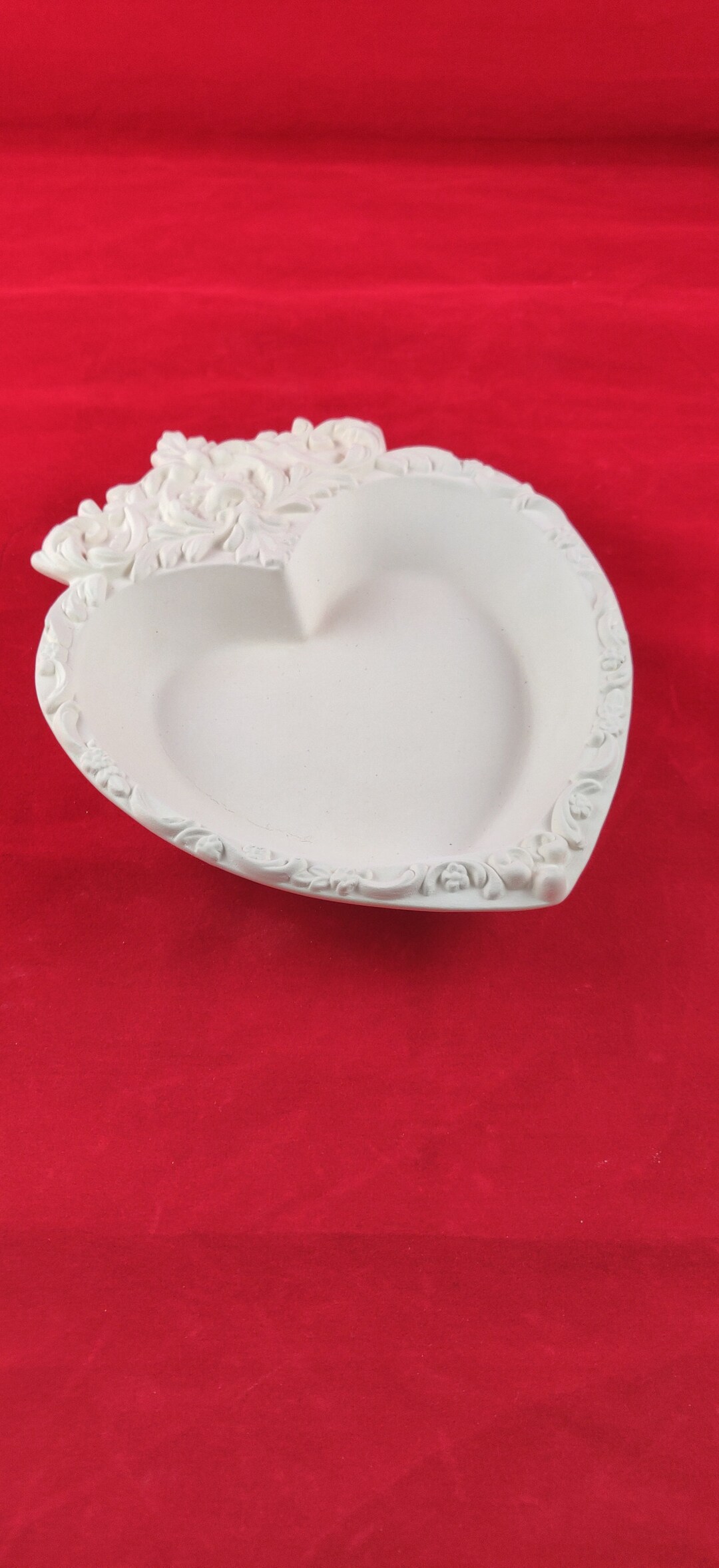 Ceramic Heart Dish Ceramic Valentine's Day Candy Dish Etsy UK