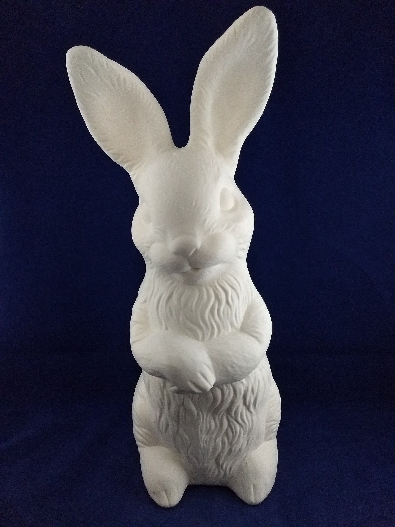 Ceramic chocolate Bunny large bunny XL rabbit ready to Etsy
