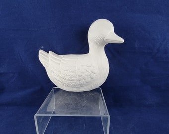 Ceramic Goose, Ceramic Duck, Ceramic Duck Figurine, Ready to paint Goose, u paint ceramics, Duck Decoration, Goose Decoration, country decor