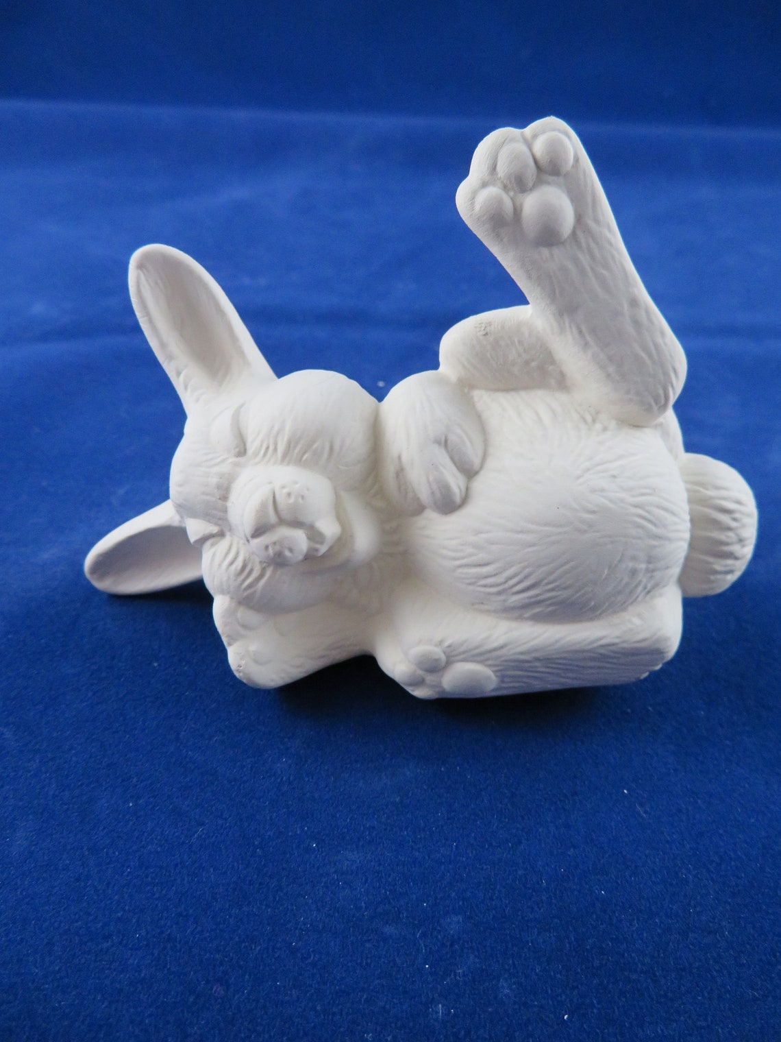 Ceramic Bunny Ceramic Rabbits 3 Pieces Ceramic Bisque Etsy UK