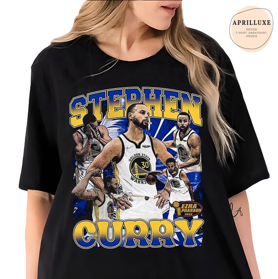 Steph Curry Vintage Style 90s T-shirt Stephen Curry Warriors - Etsy