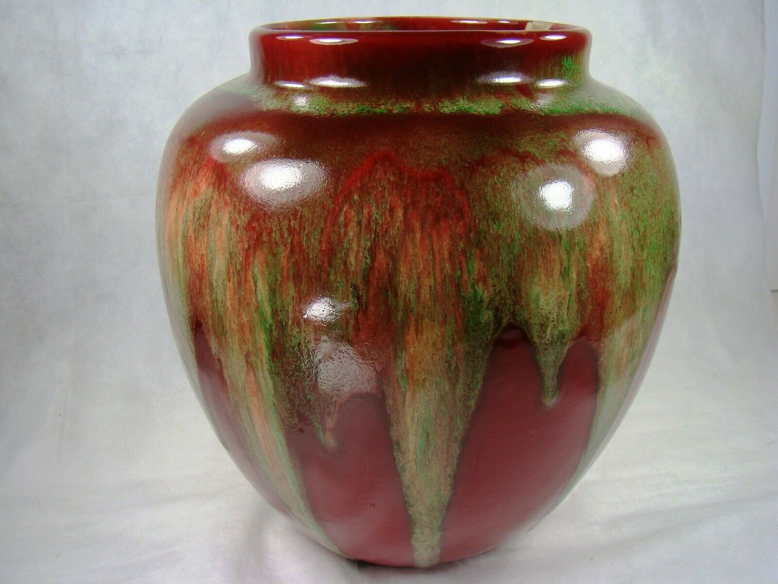 WELLER Pottery Rare H.T.F. TURKIS LARGE 10 Vase Gorgeous | Etsy