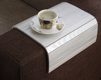 Sofa Tray Table SILVER / Coffee Tray / Modern Tray Table / Couch Tray / Small Spaces / Wooden Coffee Table / Modern Side Table