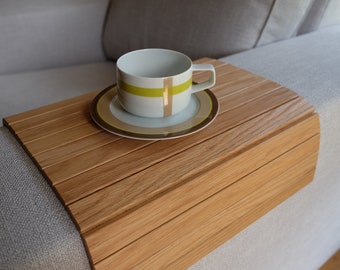 Sofa Tray Table OAK / Sofa Tray / Couch Table / Modern Tray Table / Laptop Tray / Small Spaces / Wooden Coffee Table / Modern Side Table