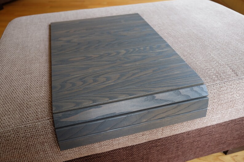 Sofa Tray Table GREY / Armrest Tray / Sofa Arm Tray / Unique Etsy