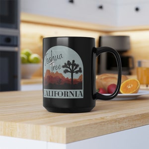 Joshua Tree 15oz Ceramic Mug, Joshua Tree National Park, National Park Mug, California Mug, Joshua Tree, Gift for Traveler, Mug Gift