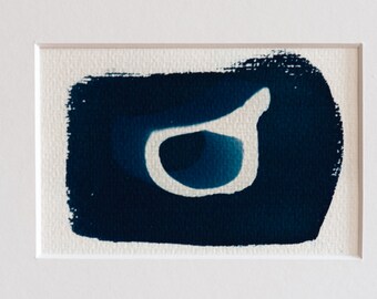 Blauwdruk oftewel cyanotype bone