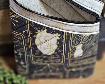 One Dark Window themed Tarot Kindle Sleeve – Zippered & Quilted