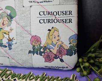 Wonderland Kindle Sleeve – Quilted & Zippered