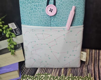 Funda para Kindle Constellations: botón y bolsillo frontal