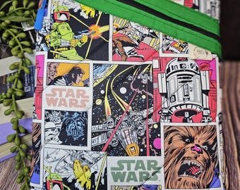 Quilted Zippered iPad/Tablet Sleeve – Handmade Geek Gadget Case