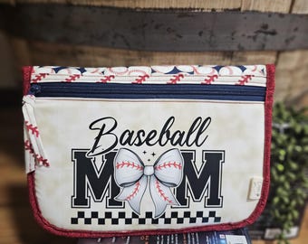 Baseball Mom Tablet Sleeve | Zippered Pocket iPad Case