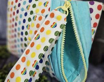 Rainbow Hearts PRIDE Kindle Sleeve – Zippered