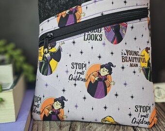 Witchy Sisters 9x7 Book Sleeve – Zipper & Snap Pockets